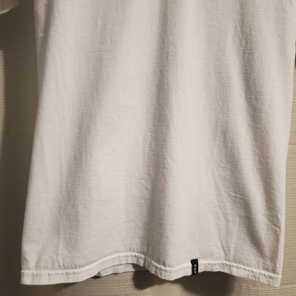 (4/$20) HUF Men's White T-Shirt with Orange Logo - Picture 4 of 11